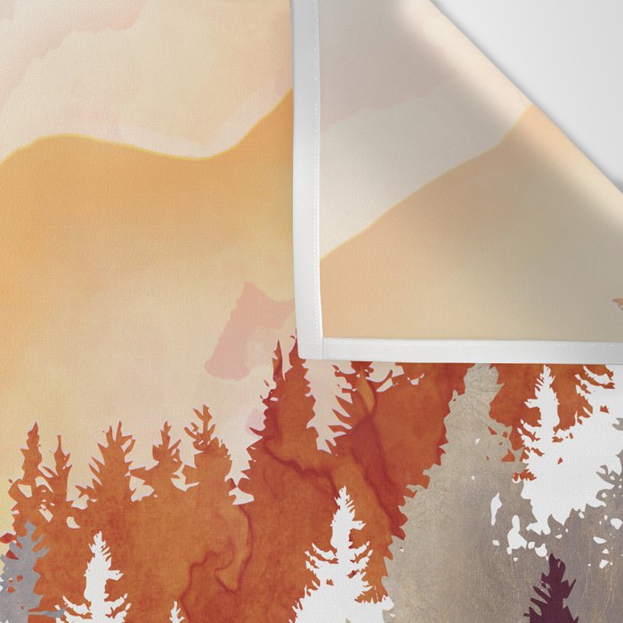 Amber Forest Wall Tapestry Gallery Image 3