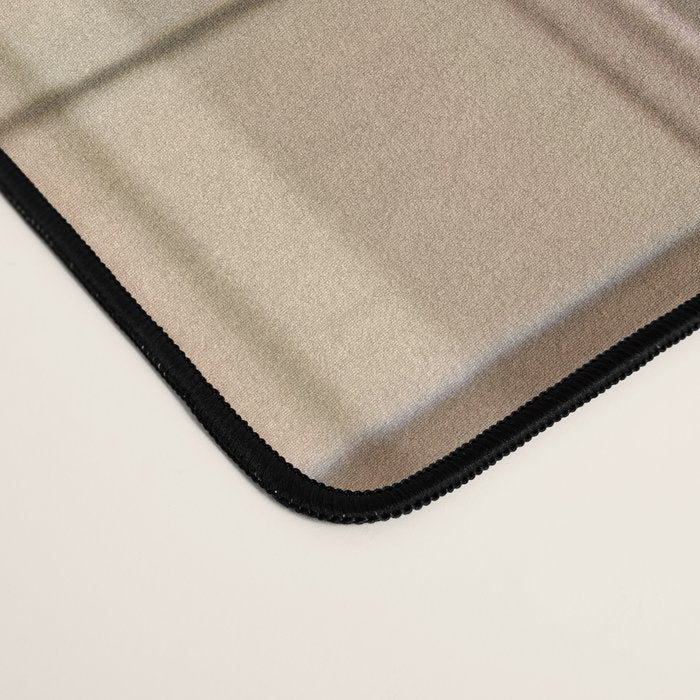 Beige Brown Tartan Plaid Pattern Desk Mat Gallery Image 4