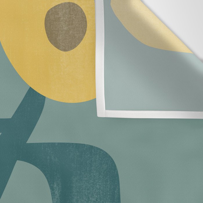 Giant sunflower Wall Tapestry Gallery Image 3