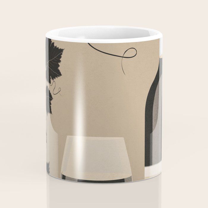 Black Wine 2 Coffee Mug Gallery Image 4