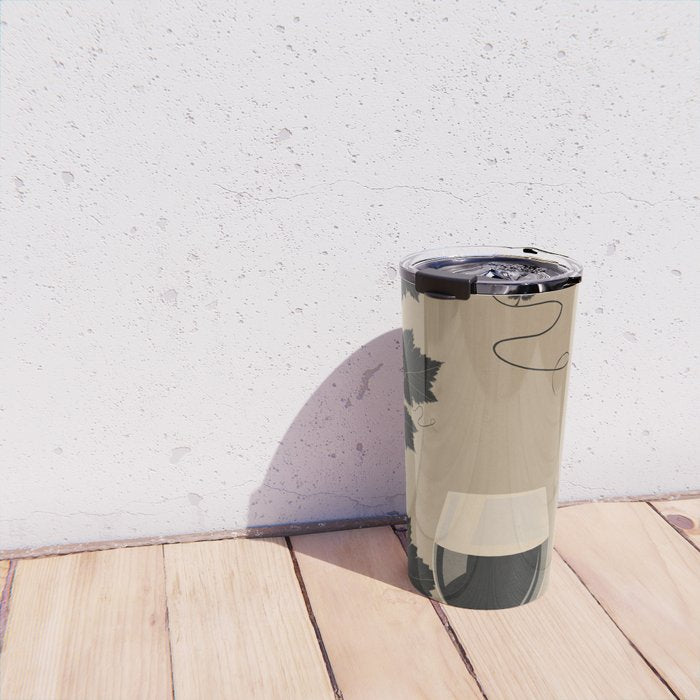 Black Wine 2 Travel Mug Gallery Image 4