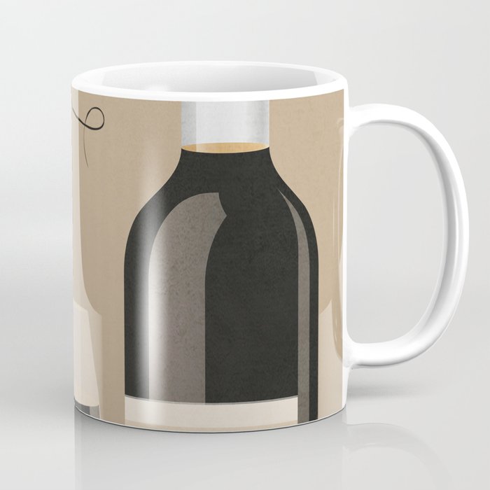 Black Wine 2 Coffee Mug Gallery Image 1