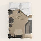 Black Wine 2 Duvet Cover Gallery Image 6
