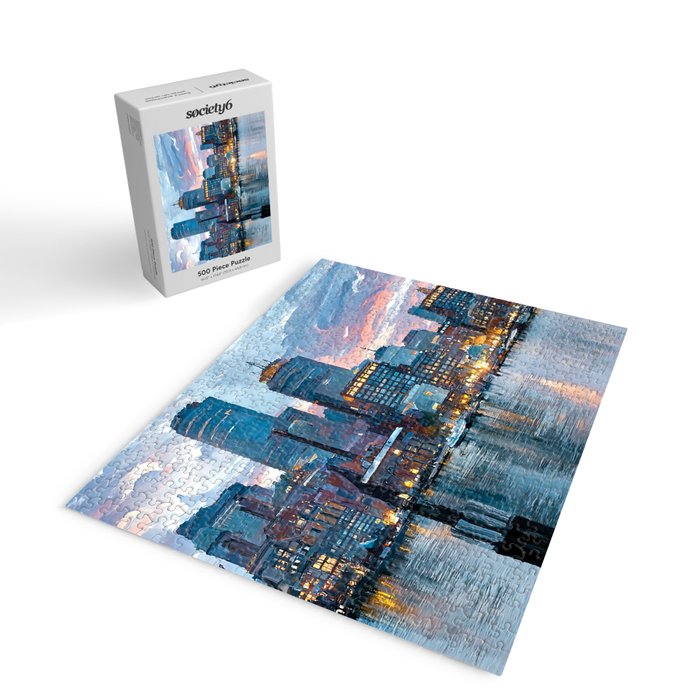 Boston Skyline Jigsaw Puzzle Gallery Image 2