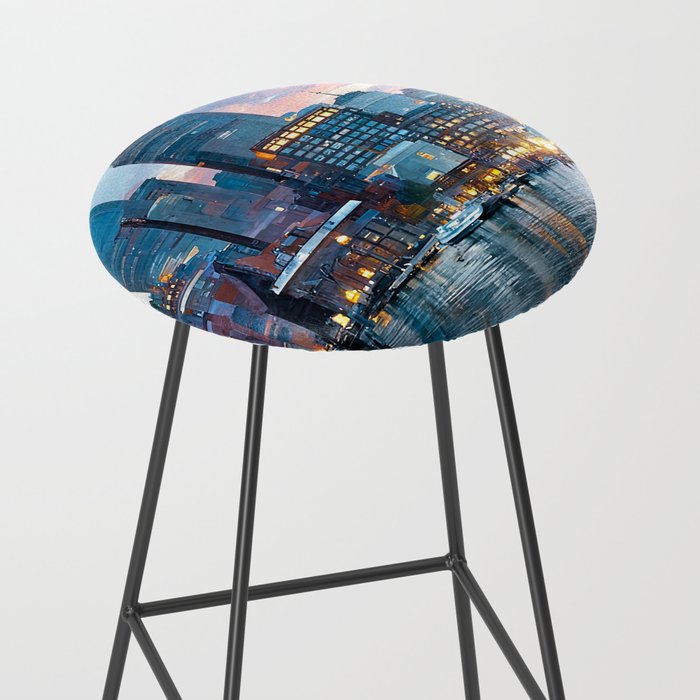 Boston Skyline Stool Gallery Image 2