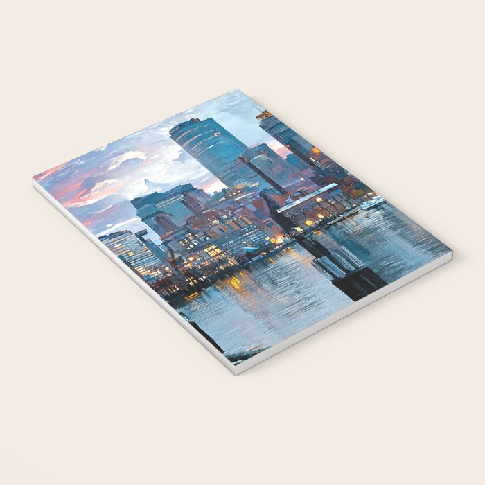 Boston Skyline Notebook Gallery Image 3