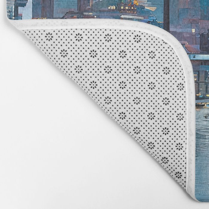 Boston Skyline Bath Mat Gallery Image 2