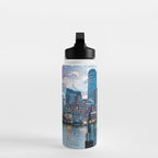 Boston Skyline Water Bottle Gallery Image 3