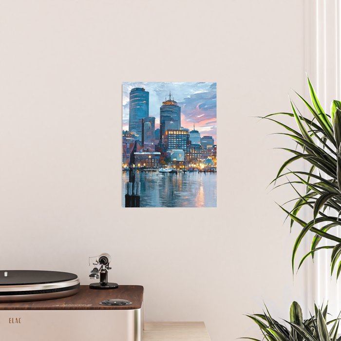 Boston Skyline Poster Gallery Image 2