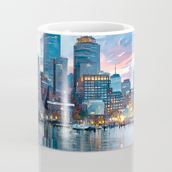 Boston Skyline Coffee Mug Gallery Image 4