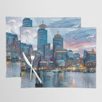 Boston Skyline Placemat Gallery Image 1