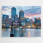 Boston Skyline Jigsaw Puzzle Gallery Image 1