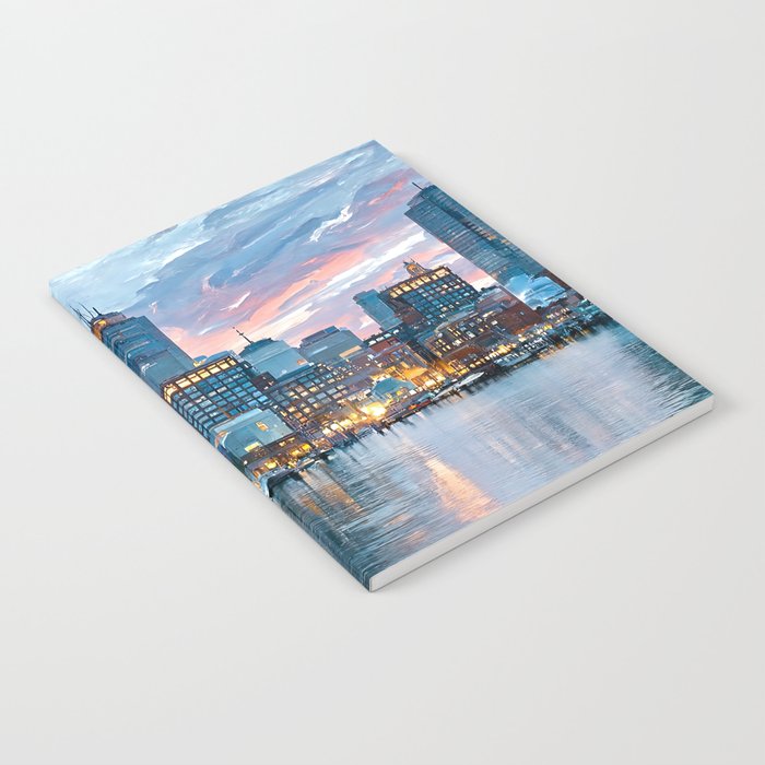 Boston Skyline Notebook Gallery Image 2