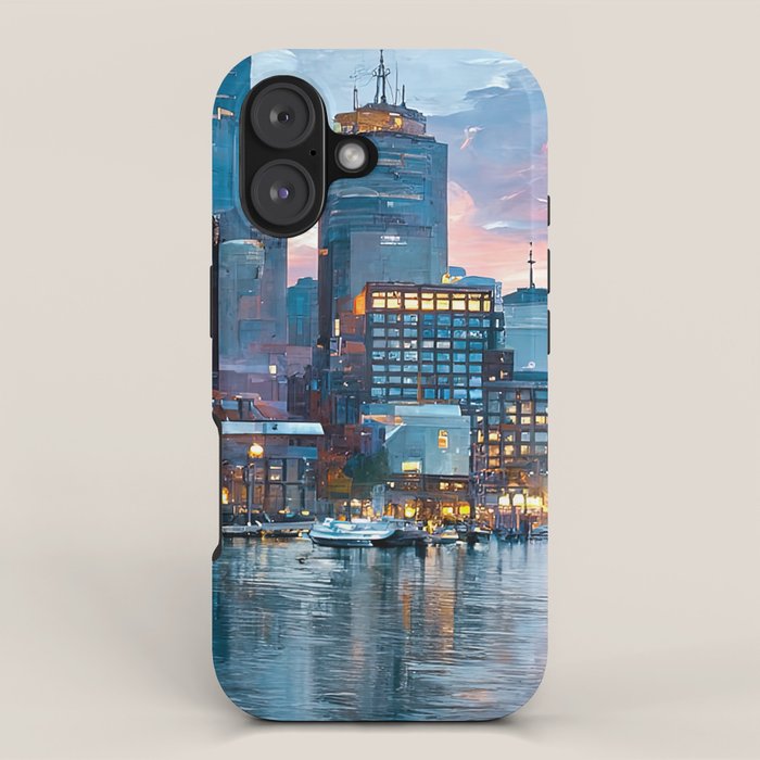 Boston Skyline iPhone Case Gallery Image 1