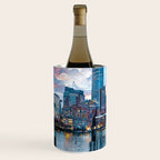 Boston Skyline Wine Chiller Gallery Image 2