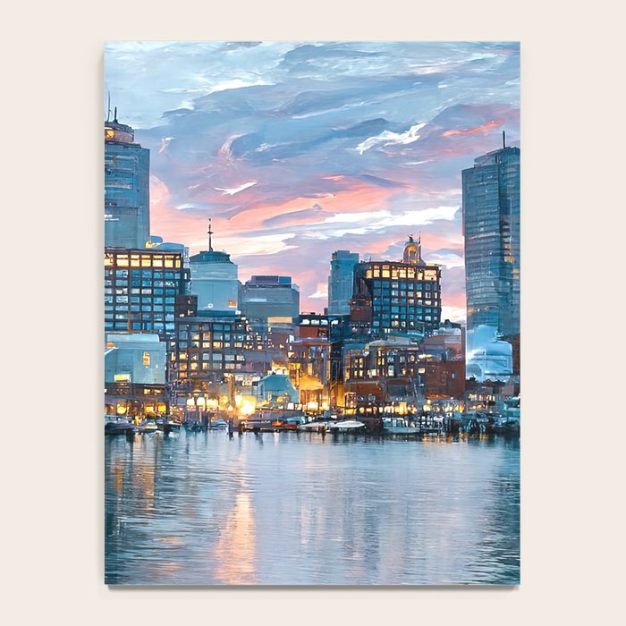 Boston Skyline Notebook Gallery Image 4