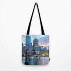 Boston Skyline Tote Bag Gallery Image 2