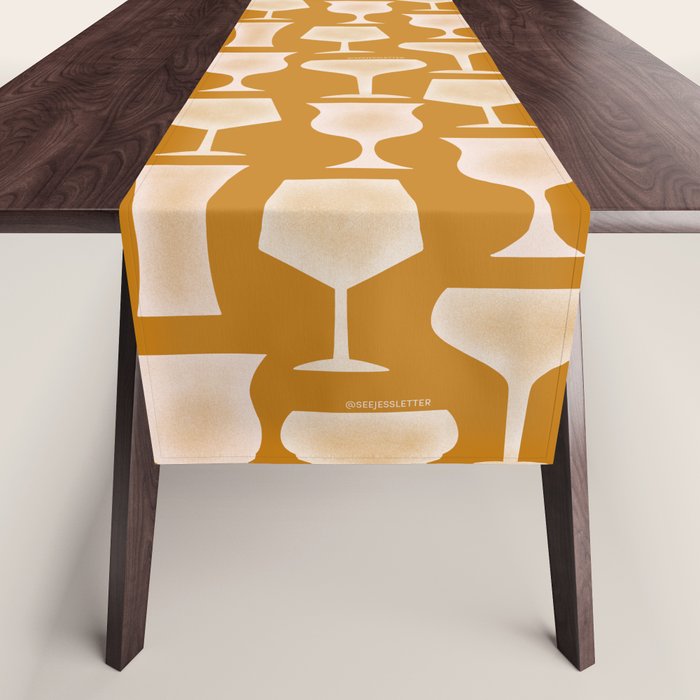 Cocktail Glasses - Amalfi Coast Cocktails Table Runner Gallery Image 1