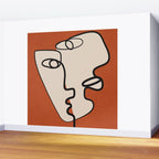 Interwoven Faces 2 Wall Mural Gallery Image 2