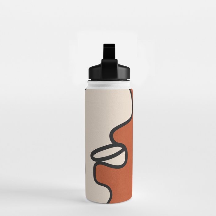 Interwoven Faces 2 Water Bottle Gallery Image 2