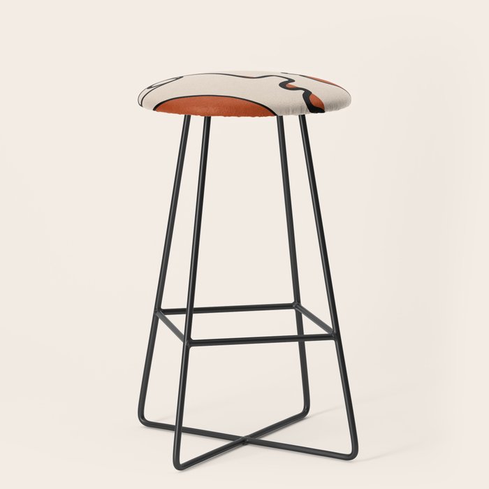 Interwoven Faces 2 Stool Gallery Image 1
