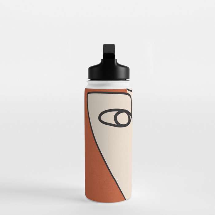 Interwoven Faces 2 Water Bottle Gallery Image 3