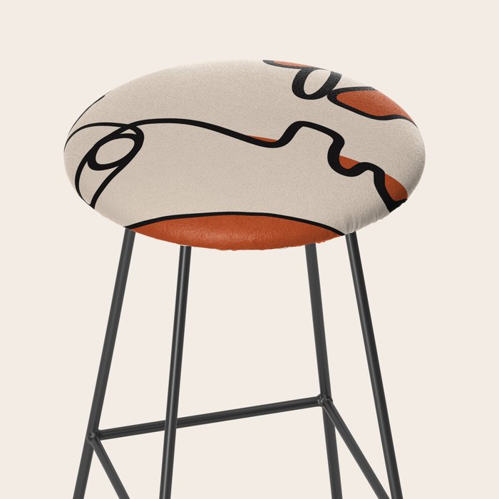Interwoven Faces 2 Stool Gallery Image 2