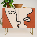 Interwoven Faces 2 Credenza Gallery Image 1
