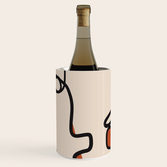 Interwoven Faces 2 Wine Chiller Gallery Image 1