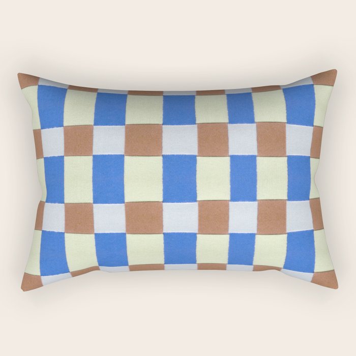 Paper Weaving Pattern #1 Rectangular Pillow Gallery Image 2