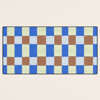 Paper Weaving Pattern #1 Desk Mat Gallery Image 3