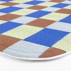 Paper Weaving Pattern #1 Bath Mat Gallery Image 3