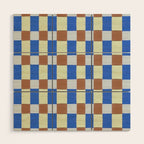 Paper Weaving Pattern #1 Wood Wall Art Gallery Image 1