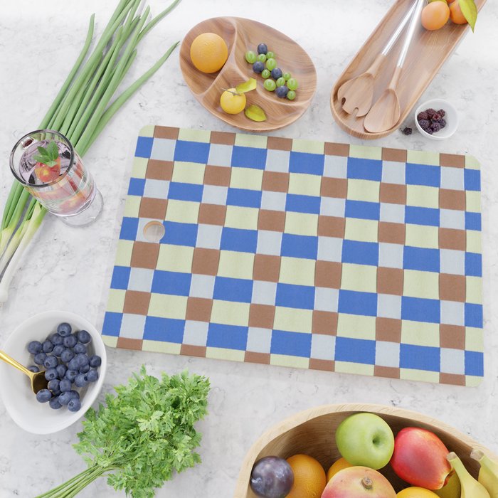 Paper Weaving Pattern #1 Cutting Board Gallery Image 2