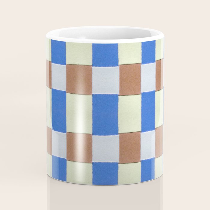 Paper Weaving Pattern #1 Coffee Mug Gallery Image 4