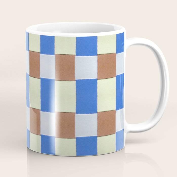 Paper Weaving Pattern #1 Coffee Mug Gallery Image 1