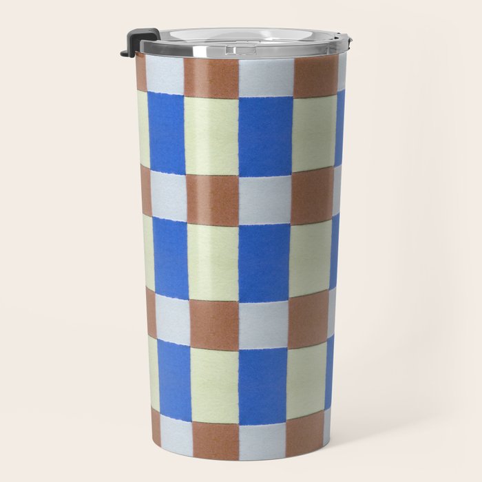 Paper Weaving Pattern #1 Travel Mug Gallery Image 3