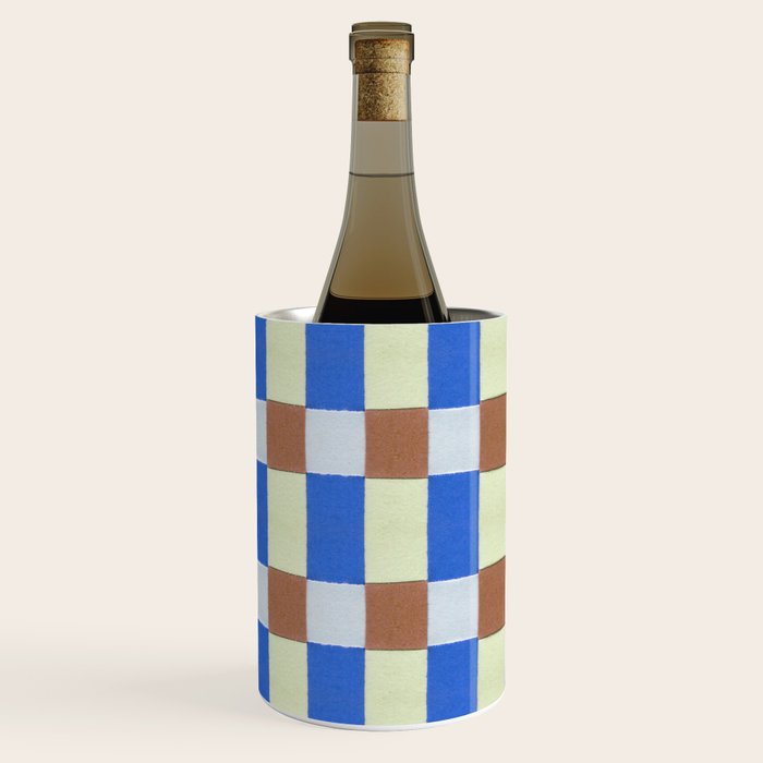 Paper Weaving Pattern #1 Wine Chiller Gallery Image 2