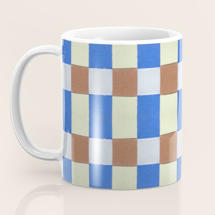 Paper Weaving Pattern #1 Coffee Mug Gallery Image 3