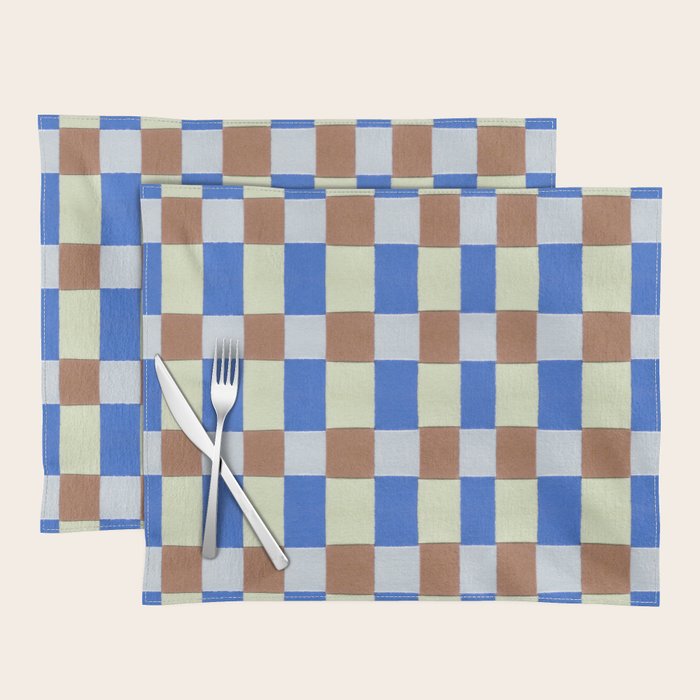 Paper Weaving Pattern #1 Placemat Gallery Image 1
