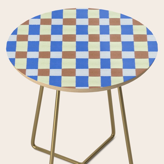 Paper Weaving Pattern #1 Side Table Gallery Image 2