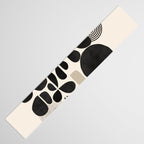 Modern Botanicals - Abstract Minimalist Shapes Table Runner Gallery Image 3