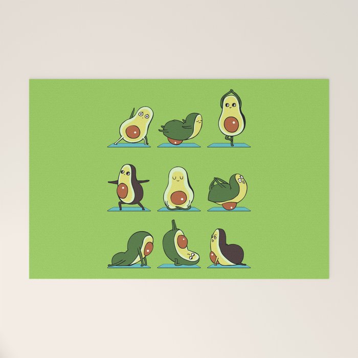 Avocado Yoga Welcome Mat Gallery Image 1