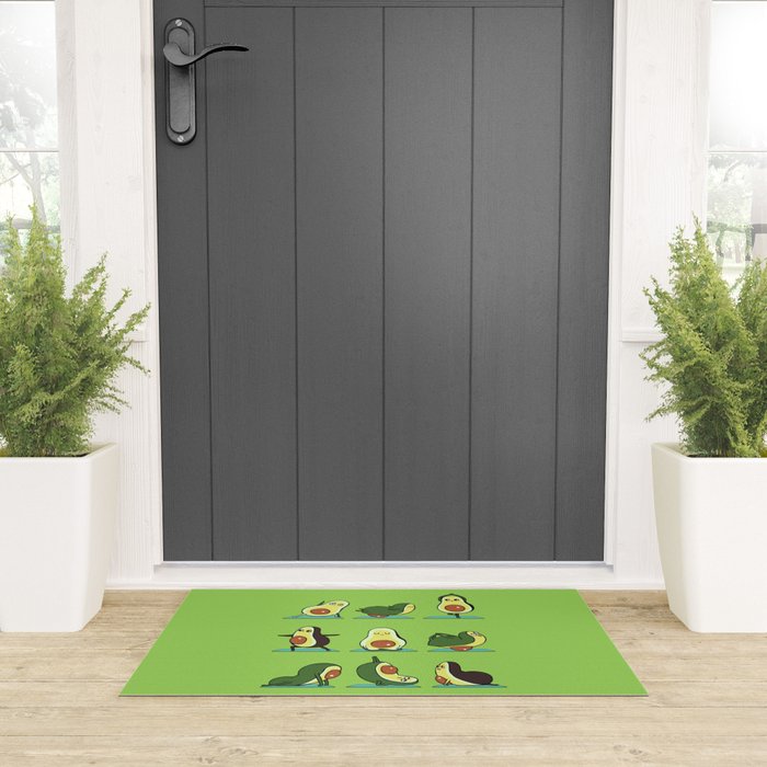 Avocado Yoga Welcome Mat Gallery Image 3