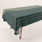 Two Tone Line Curvature XXXVII Tablecloth Gallery Image 1