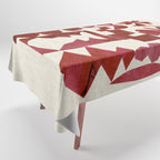 Crimson Diamond Tablecloth Gallery Image 1