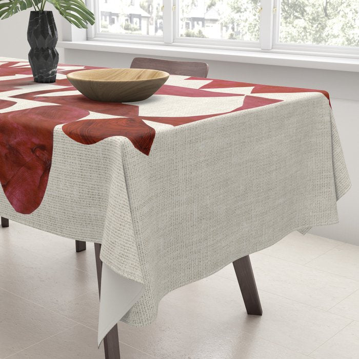 Crimson Diamond Tablecloth Gallery Image 3
