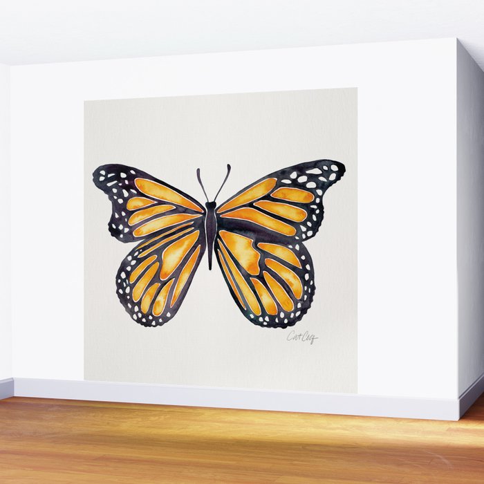 Monarch Butterfly Wall Mural Gallery Image 2