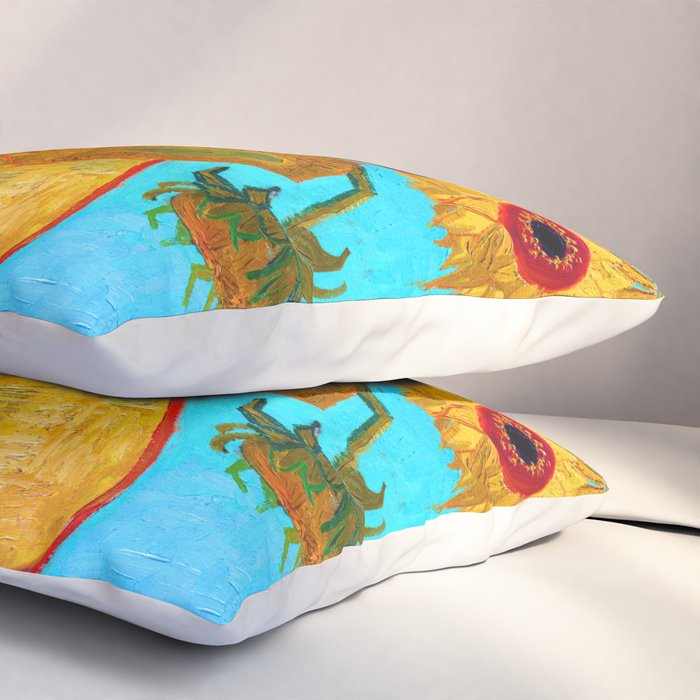 Van Gogh Sunflowers Pillow Sham Gallery Image 3