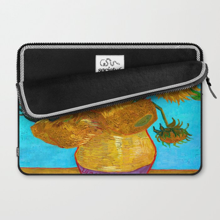 Van Gogh Sunflowers Laptop Sleeve Gallery Image 2